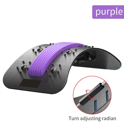 Rotary Adjustment Stretch Relax Stretcher Lumbar Support Spine Pain Relief - GabyFit Goods