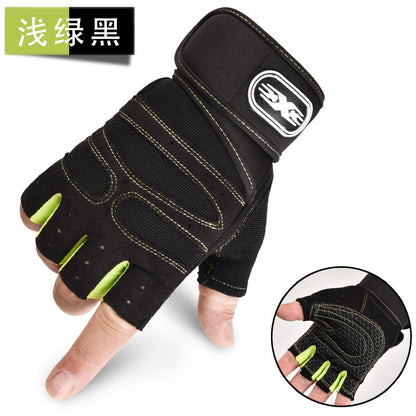 Weight-Lifting Half-Finger Gloves Men's Sports Fitness Equipment Outdoor Cycling Gloves