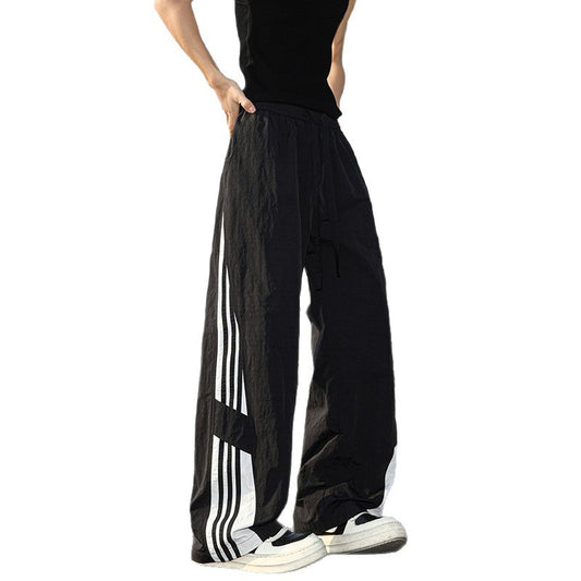 Straight breathable quick drying hip hop sports pants