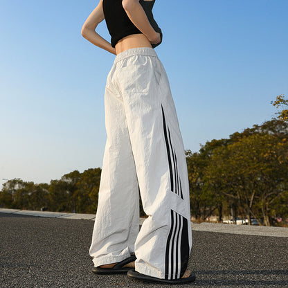 Straight breathable quick drying hip hop sports pants