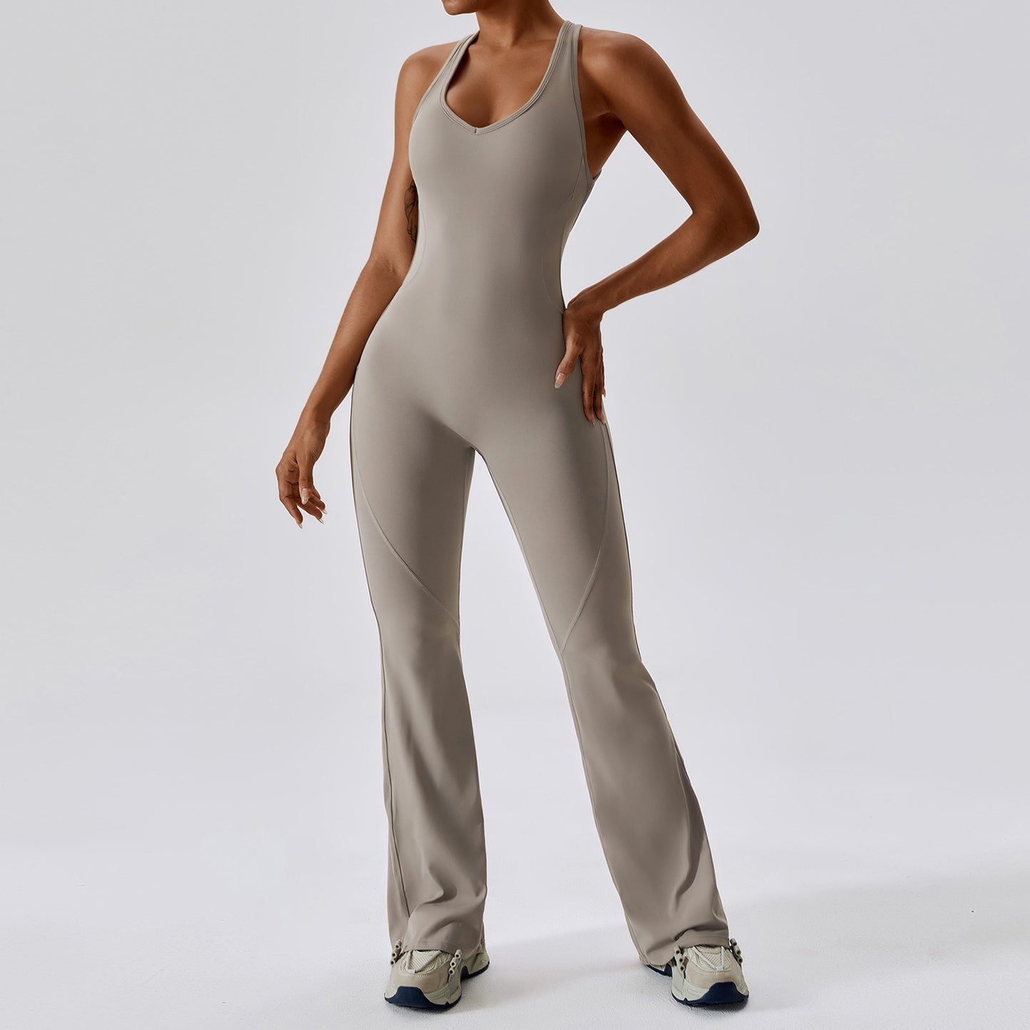 Quick drying and tight fitting yoga suit dance sports and fitness suit lifting buttocks and tightening abdomen and micro pull - GabyFit Goods