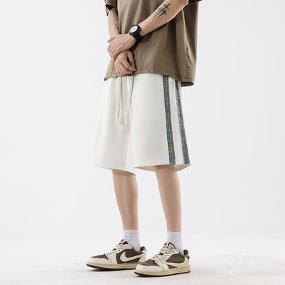 Men's Outdoor Sports Straight Drawstring Dance Shorts