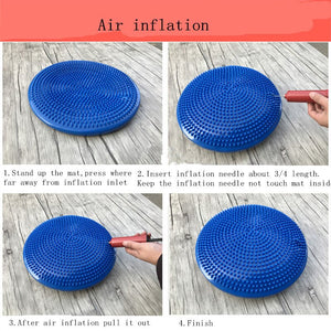 Figure Waist Leg Resistance Fitness Bands Yoga Belt Balanced Mats Massage Pad Cushion Balance Disc Balance Ball Riot Yoga