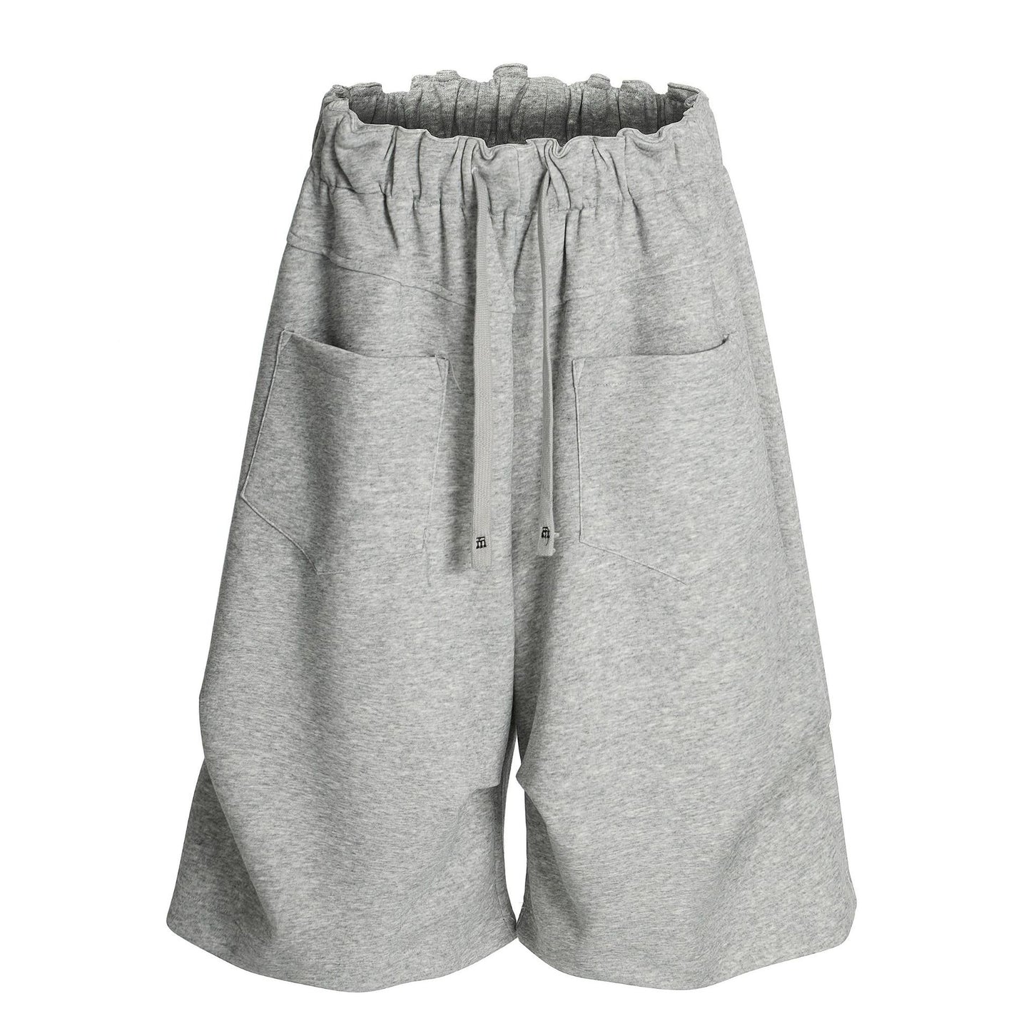 Versatile Street Trend Pleated Reverse Design Loose Men's Casual Shorts