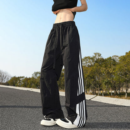 Straight breathable quick drying hip hop sports pants