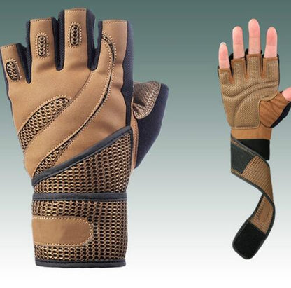 Men Gym Body Building Training Brand Fitness Gloves - GabyFit Goods