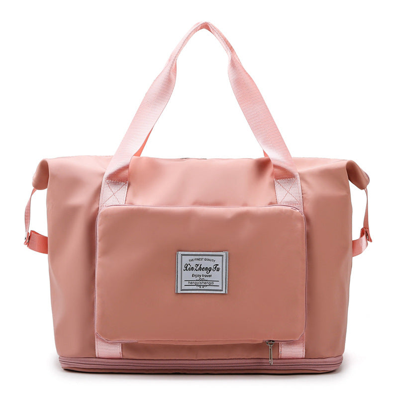 Dry And Wet Separation Fitness Swimming Bag Portable Large Capacity One-Shoulder Ready-To-Produce Boarding Bag Folding Travel Bag