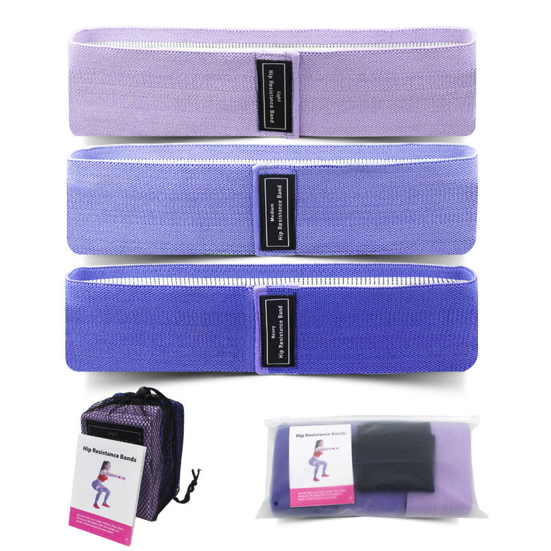 Body shaping squat hip circle yoga fitness tension belt resistance belt stretch belt - GabyFit Goods