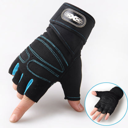 Weight-Lifting Half-Finger Gloves Men's Sports Fitness Equipment Outdoor Cycling Gloves