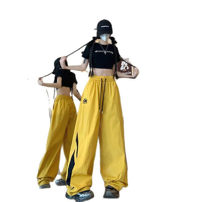 Summer Dopamine Dressing Pants Hip Hop Street Dance Pants