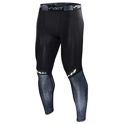 Mens Gym Compression Leggings Sport Training Pants Men Running Tights Trousers Men Sportswear Dry Fit Jogging Pants