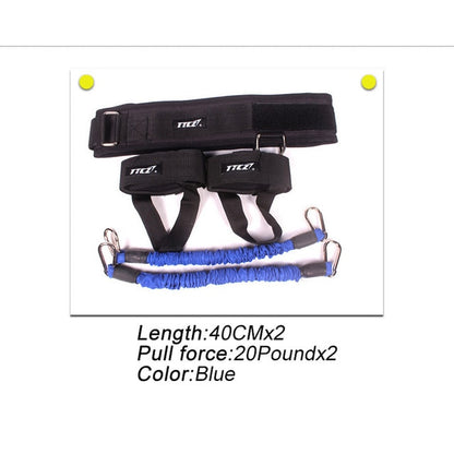 TTCZ Fitness Bounce Trainer Rope Resistance Band  Basketball Tennis Running Jump Leg Strength Agility Training Strap  equipment - GabyFit Goods