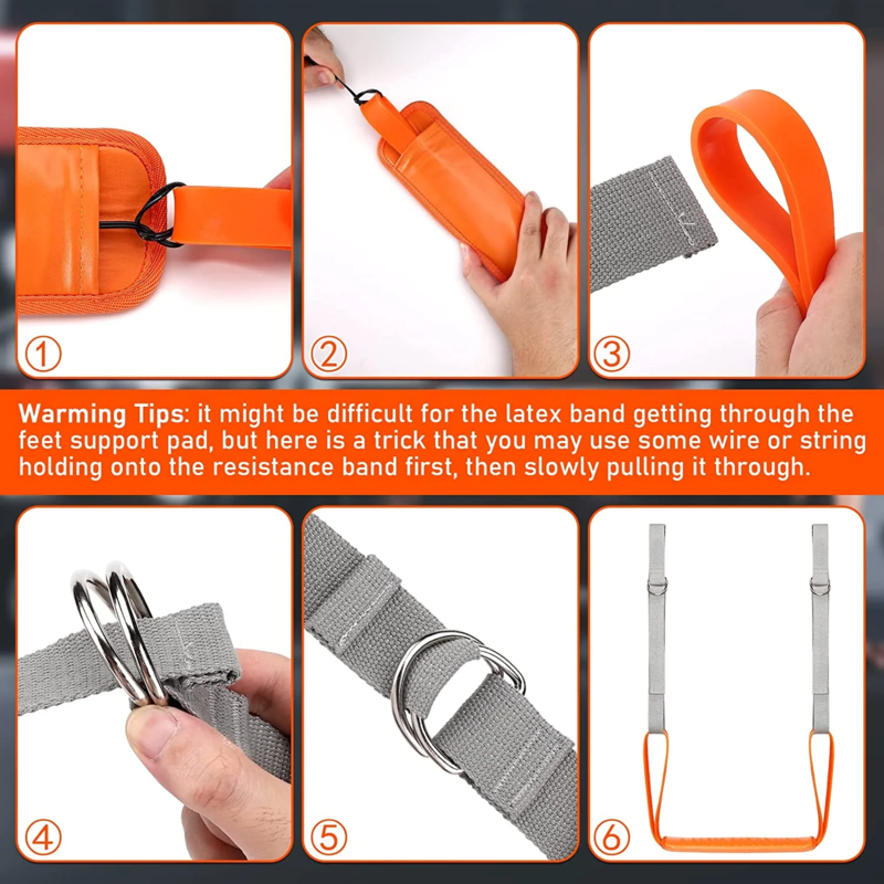 Pull Up Assistance Bands Set Resistance Strap for Pull Up Assist for Men Women Hanging Training Chin-up Workout Body Stretching - GabyFit Goods