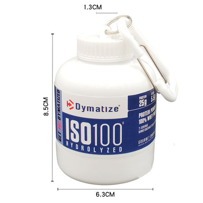 Protein Powder Box Portable Funnel Sports Fitness Supplement Packing Box Capsule Box Medicine Box Can Bottle - GabyFit Goods