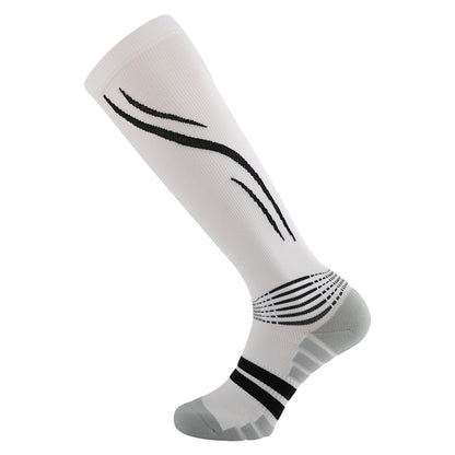 Long tube fitness exercise pressure socks men's second grade gradient compression socks skipping rope badminton running elastic socks