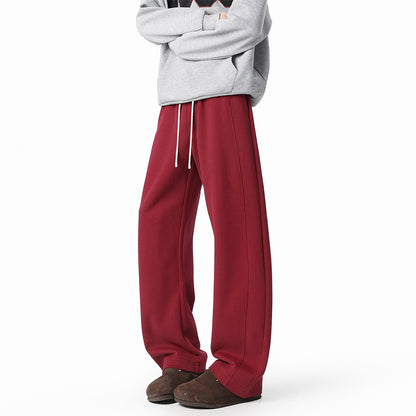 Men's Loose Japanese Sports Straight Casual Trousers