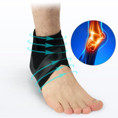 1 PCS Ankle Support Brace,Elasticity Free Adjustment Protection Foot Bandage,Sprain Prevention Sport Fitness Guard Band - GabyFit Goods