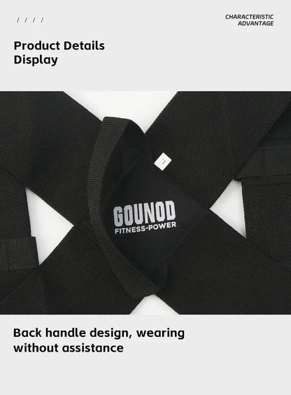 Fitness heavy shoulder straps bench press shoulder training straps shoulder support straps open shoulder straps ﻿