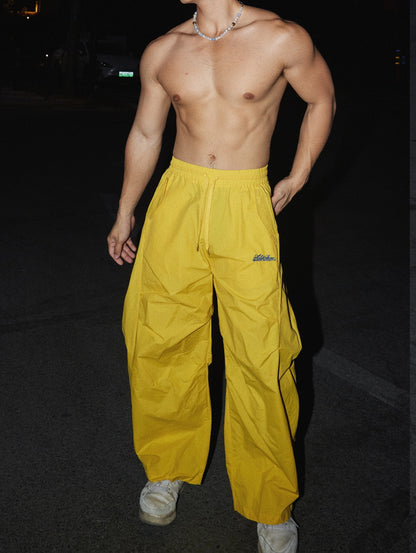 Bent Knife Parachute Pants Loose Street Dance Jazz Dance Sports Casual Pants