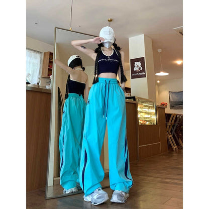 Summer Dopamine Dressing Pants Hip Hop Street Dance Pants