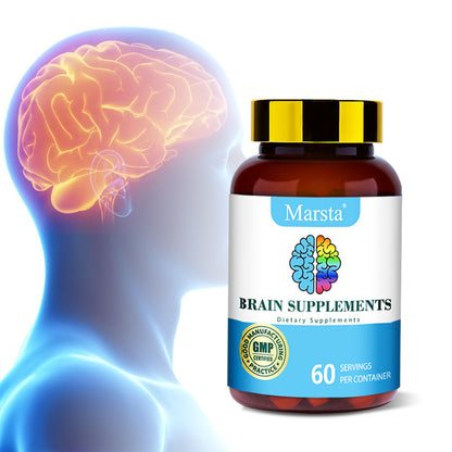 Brain Health Vitamin Capsules Brain Supplements Capsules - GabyFit Goods