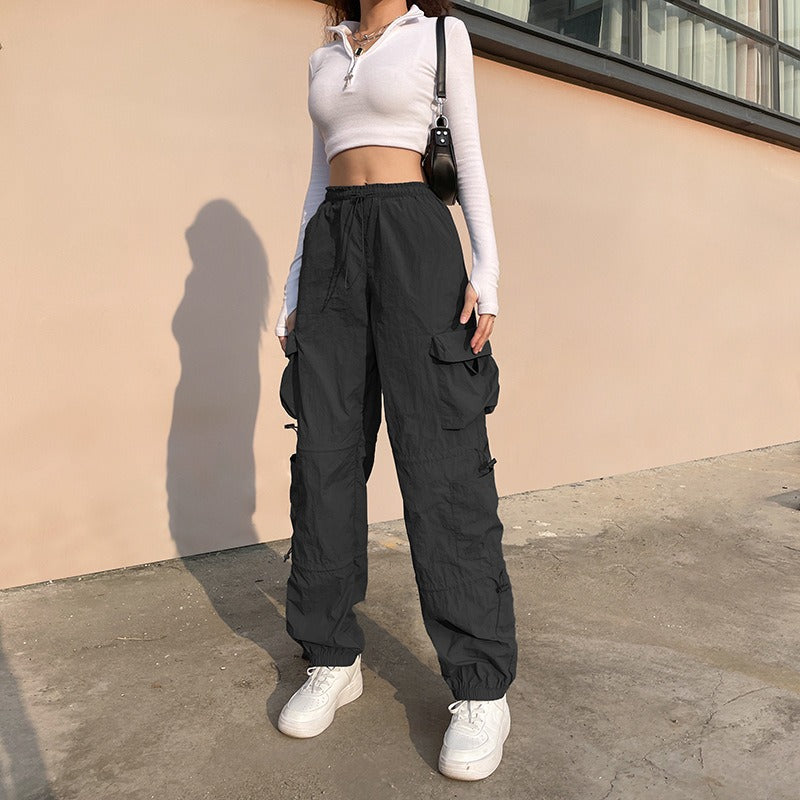 Ins New Sports Outdoor Sunscreen Ice Silk Loose Harun Pants Yoga Clothes Yoga Overalls