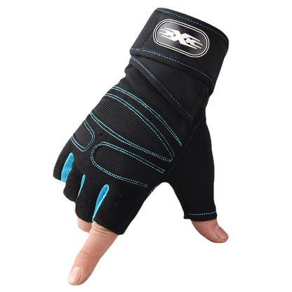 Weight-Lifting Half-Finger Gloves Men's Sports Fitness Equipment Outdoor Cycling Gloves