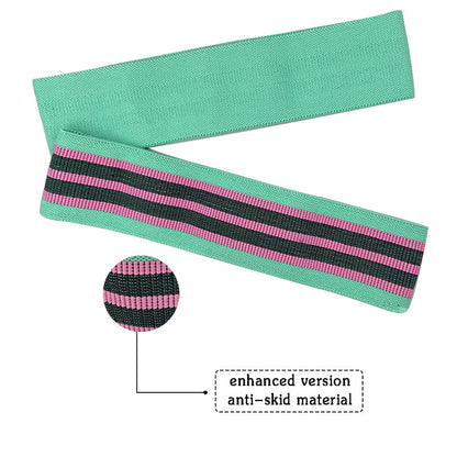 Body shaping squat hip circle yoga fitness tension belt resistance belt stretch belt - GabyFit Goods