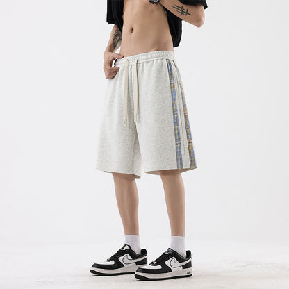 Men's Outdoor Sports Straight Drawstring Dance Shorts