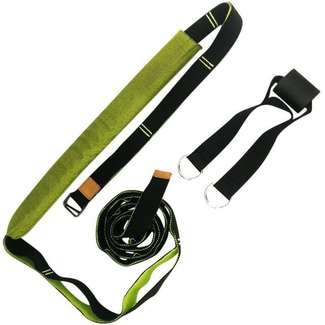 Professional Flexible Stretchable Anklet Strap Ballet Cheer Dance Gymnastics Trainer Elastic Yoga Belt - GabyFit Goods