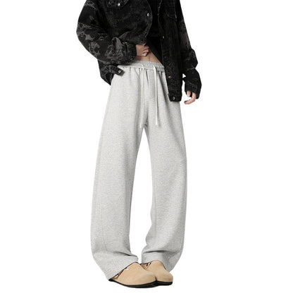 Men's Loose Japanese Sports Straight Casual Trousers