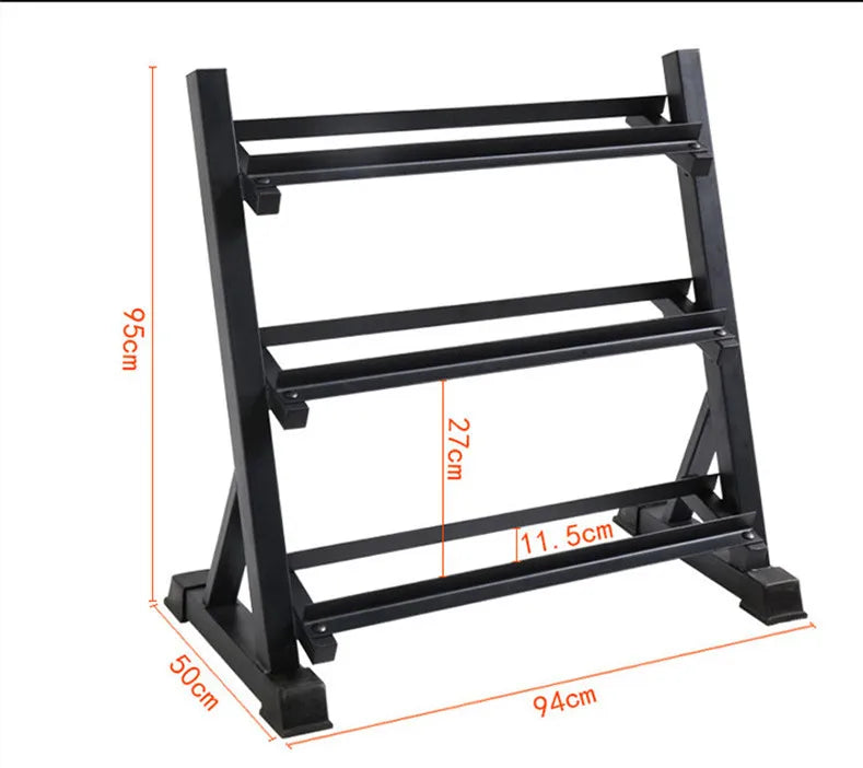 Gym Fitness Sets Free Weight Hex Dumbbell Set with Rack for Sale