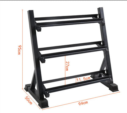 Gym Fitness Sets Free Weight Hex Dumbbell Set with Rack for Sale