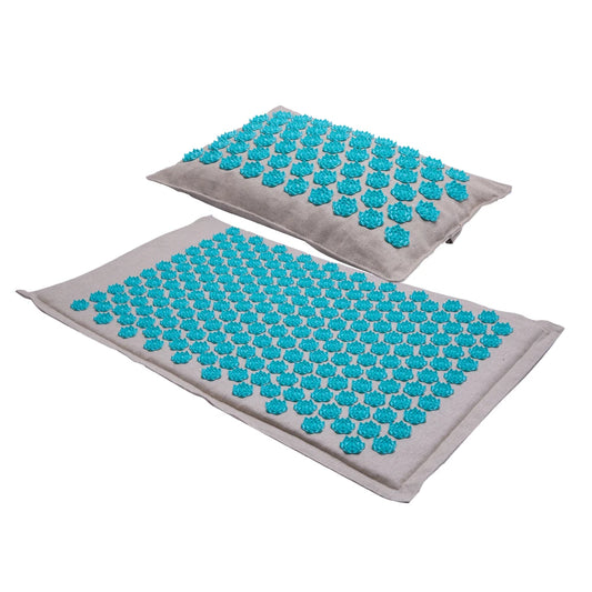 Lotus Spike Acupressure Mat massage mat Yoga mats pillow with bag Acupuncture Pillow - GabyFit Goods