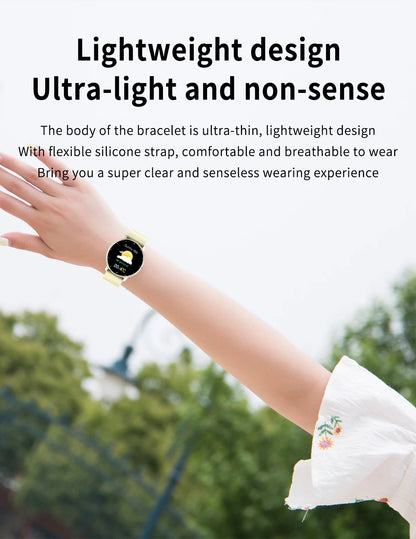 LIGE Smart band Watch Men Real-time Weather Forecast Activity Tracker Watches Sports Ladies Smart Watch Women For Xiaomi Watch - GabyFit Goods