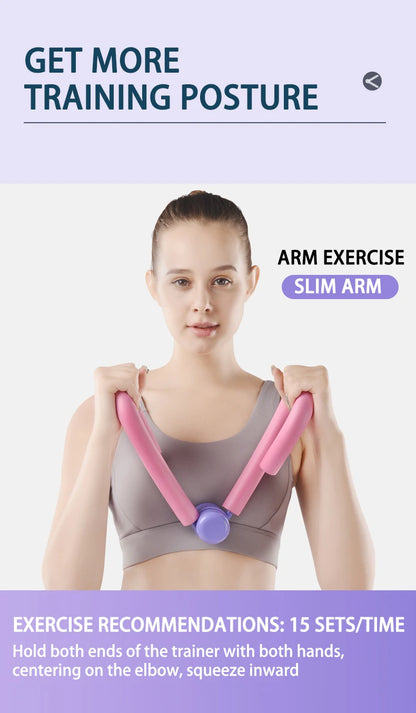 Thigh Master Home Fitness Equipment Workout Equipment Of Arms Inner Thigh Toners Master Trimmer Thin Body Leg Exercise Equipment - GabyFit Goods