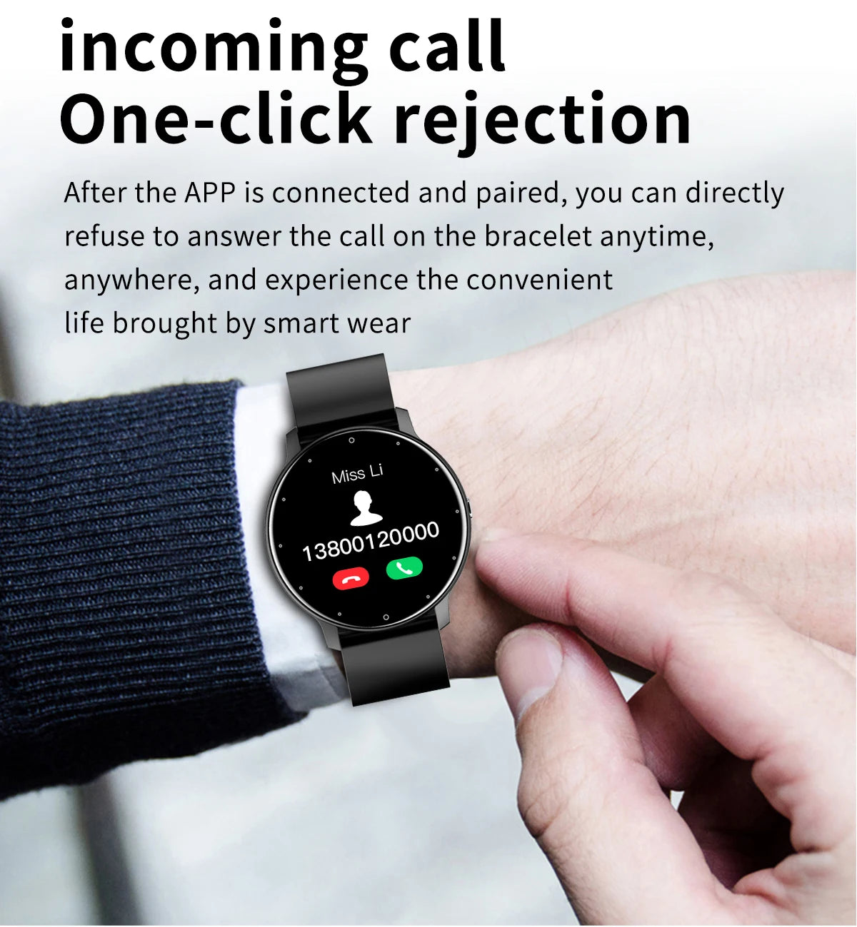 LIGE Smart band Watch Men Real-time Weather Forecast Activity Tracker Watches Sports Ladies Smart Watch Women For Xiaomi Watch - GabyFit Goods