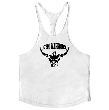 Muscleguys Brand Gym Clothing Fitness Stringer Tank Top Men Y Back Bodybuilding Shirt Summer Cotton Loose Vests Muscle Singlets