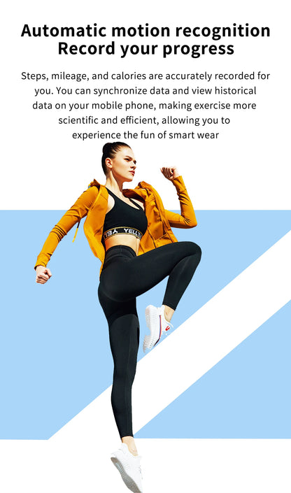 LIGE Smart band Watch Men Real-time Weather Forecast Activity Tracker Watches Sports Ladies Smart Watch Women For Xiaomi Watch - GabyFit Goods