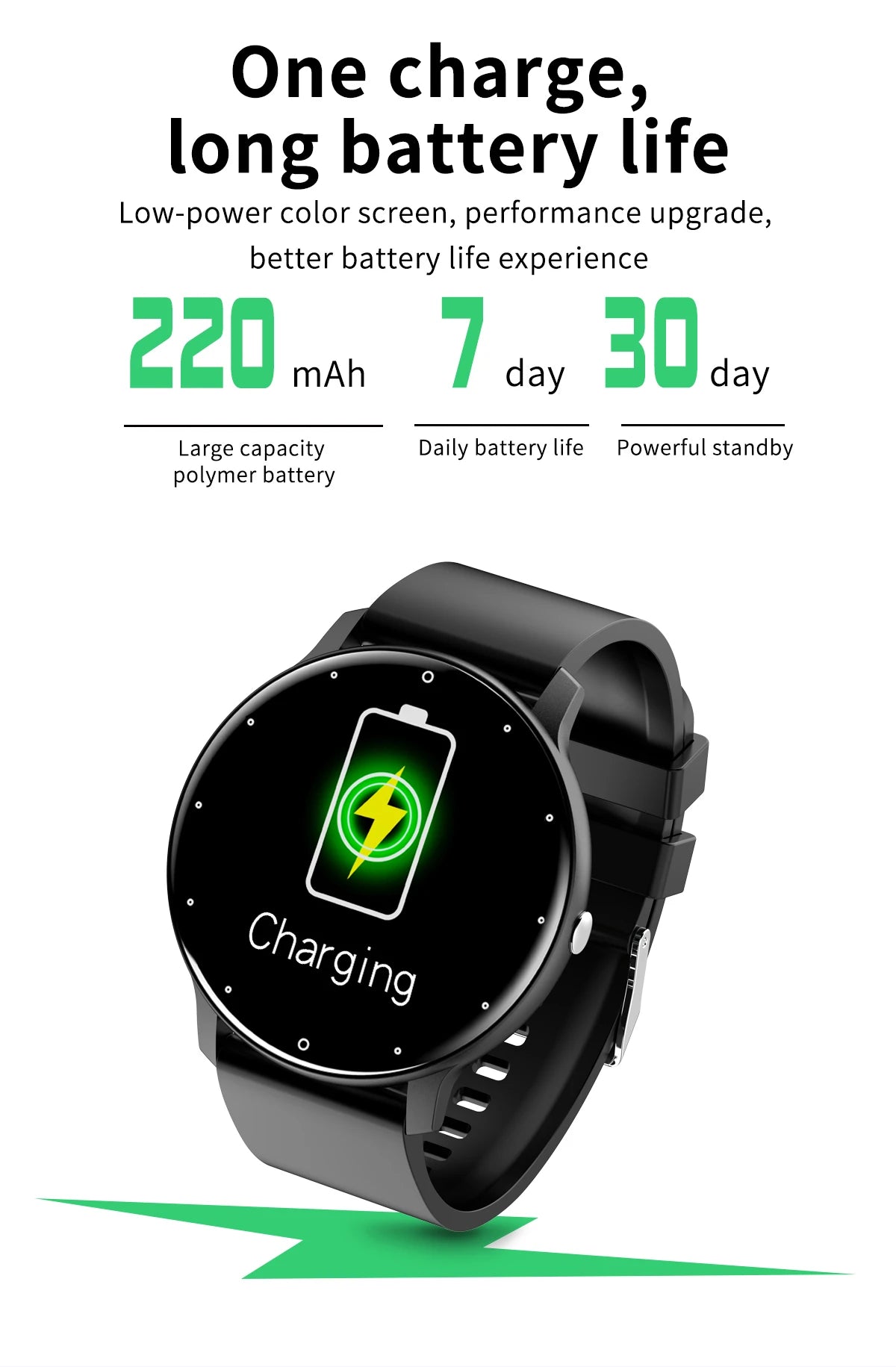 LIGE Smart band Watch Men Real-time Weather Forecast Activity Tracker Watches Sports Ladies Smart Watch Women For Xiaomi Watch - GabyFit Goods