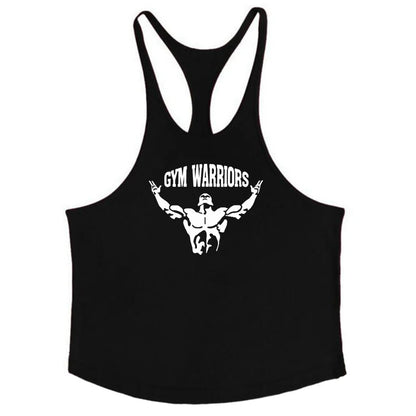 Muscleguys Brand Gym Clothing Fitness Stringer Tank Top Men Y Back Bodybuilding Shirt Summer Cotton Loose Vests Muscle Singlets