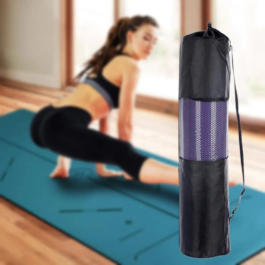 Gym Mat Yoga Sport for Gym At Home for Exercises Stretch Abs Meditation Mat Pilates Exercise Yoga Mat Bag - GabyFit Goods