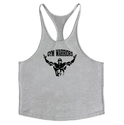 Muscleguys Brand Gym Clothing Fitness Stringer Tank Top Men Y Back Bodybuilding Shirt Summer Cotton Loose Vests Muscle Singlets