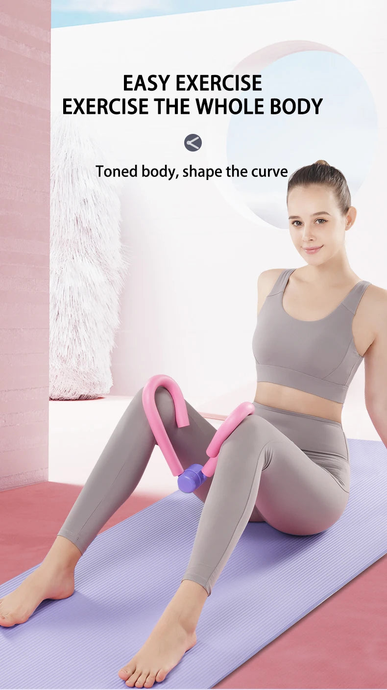 Thigh Master Home Fitness Equipment Workout Equipment Of Arms Inner Thigh Toners Master Trimmer Thin Body Leg Exercise Equipment - GabyFit Goods