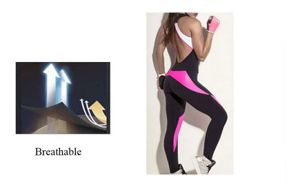 Women Sportswear Suit ,Breathable Quick Dry , Fitness Yoga Set, Gym Sports, Running Jumpsuits, Jogging Dance Tracksuit