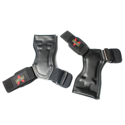 Cowhide Weight Lifting Sports Gloves Wrap Dumbbell Barbell Fitness Gym Gloves Musculation Wrist Strap Powerlifting Gym Equipment - GabyFit Goods