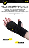 1Pair Hand Grips Gymnastics Gloves Grips Silicone Anti-Skid Gym Fitness Gloves Weight Lifting Grip Gym Crossfit Trainining