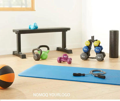 High Quality Customized 1kg 2kg 3kg 4kg Neoprene-Coated PVC Dumbbells Set for Gym Fitness Free Weights