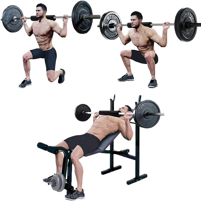 Fitness Barbell Pad Squat Weight Lifting Foam Neck Shoulder Protector Gym Pull Up Gripper   Equipment Hip Thrust Pads for Gym - GabyFit Goods