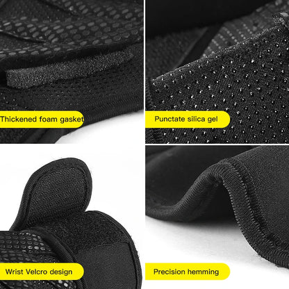 1Pair Hand Grips Gymnastics Gloves Grips Silicone Anti-Skid Gym Fitness Gloves Weight Lifting Grip Gym Crossfit Trainining - GabyFit Goods